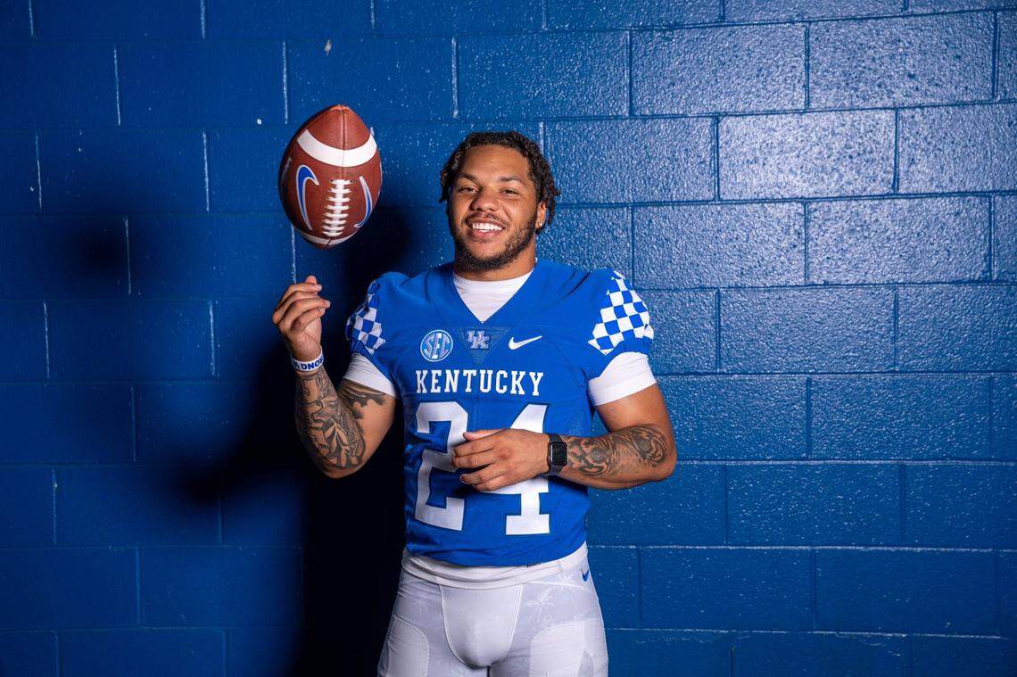 Kentucky running back Chris Rodriguez will make his 2022 season debut on Oct. 1 at Ole Miss.