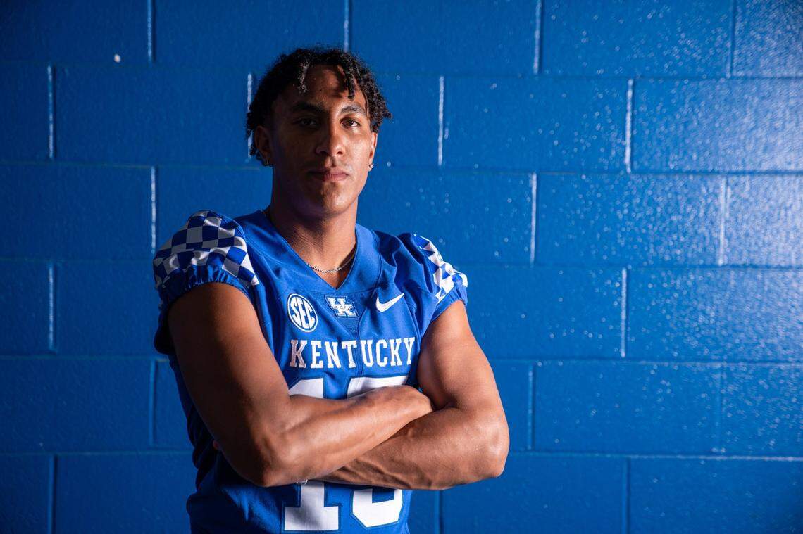 A former four-star recruit, Destin Wade has served as UK’s scout team quarterback this season but was prepared to play against South Carolina.