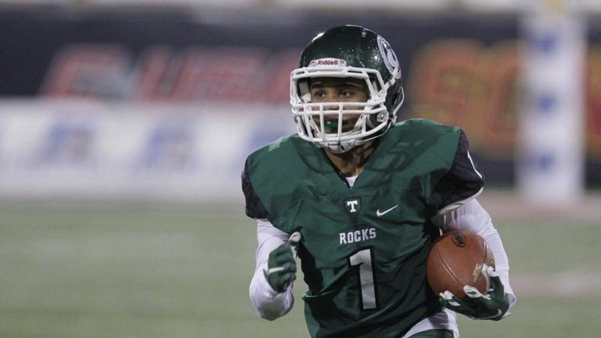Rondale Moore caught 109 passes for Trinity this past season.