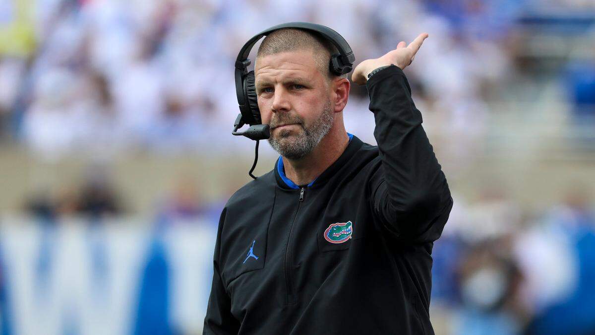 Florida Gators head coach Billy Napier said after Saturday’s loss at Kentucky: “They flat out beat us, they were the more physical team.”