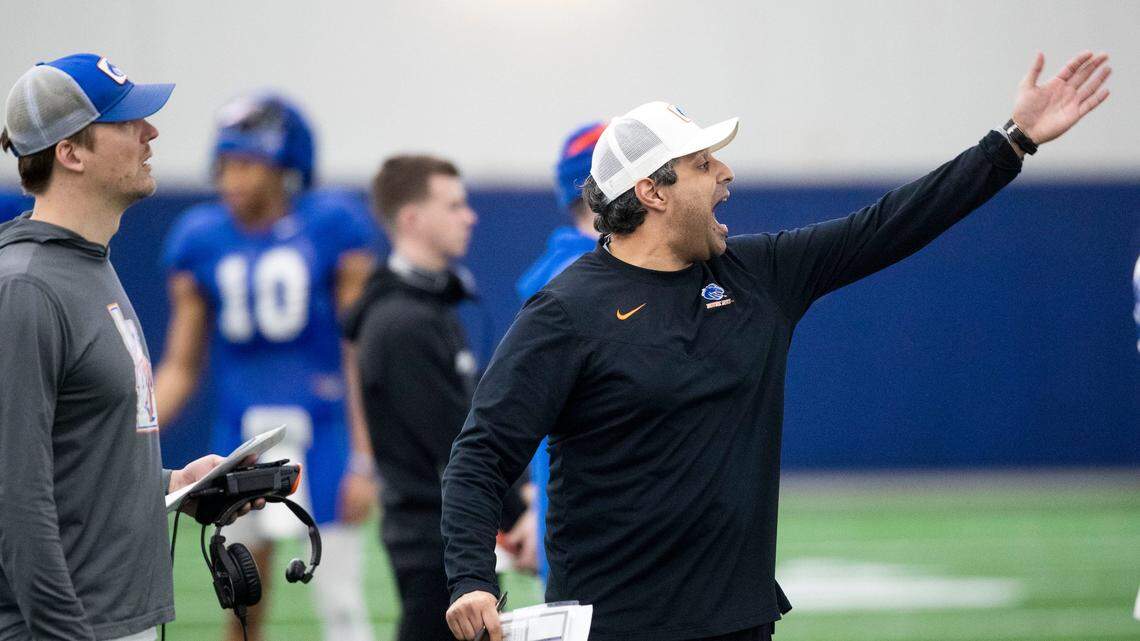 Bush Hamdan’s Boise State offense ranked seventh nationally in rushing yards per game in 2023.