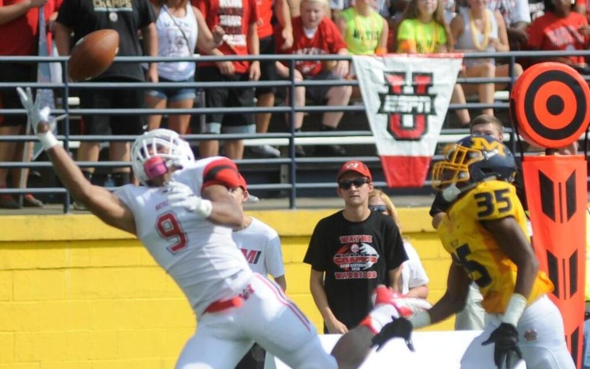 Wayne High School wide receiver L’Christian “Blue” Smith is one of the top football recruits in the state of Ohio.