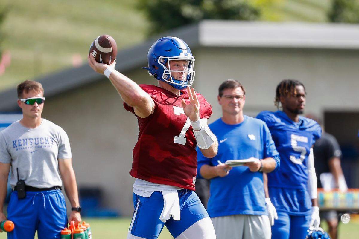 Will Levis could become the second quarterback to lead Kentucky to the Sugar Bowl, joining Babe Parilli.