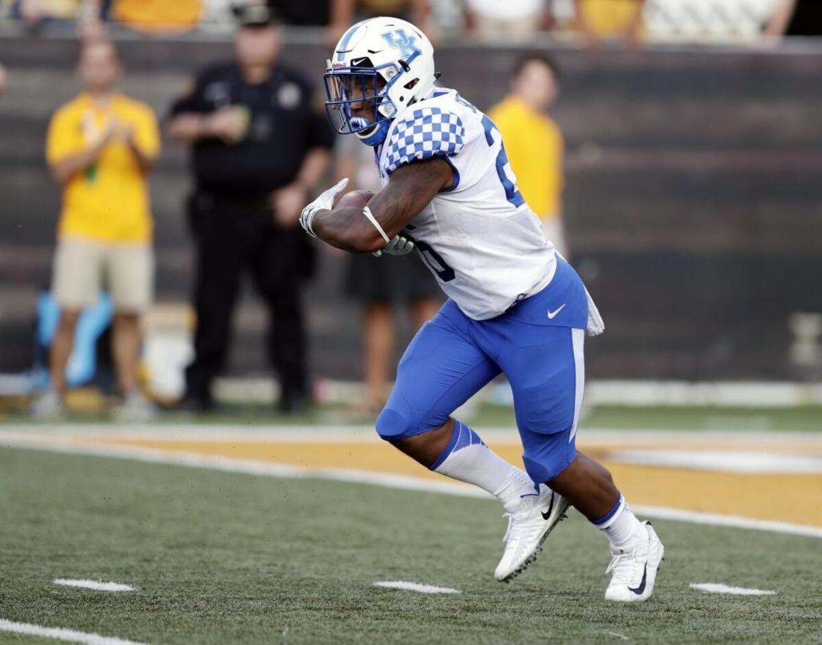 Sophomore running back Benny Snell used the wildcat formation to successful effect last season but has not rediscovered the magic this year.