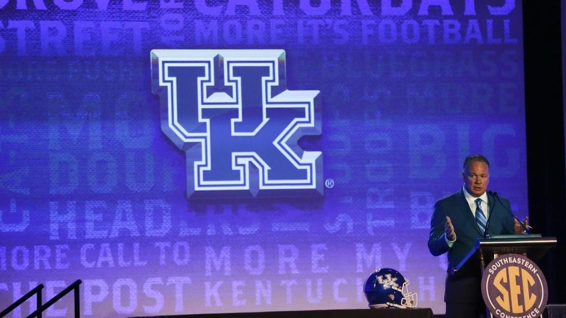Kentucky Coach Mark Stoops will attend SEC Media Days in Atlanta next week with running back Benny Snell, linebacker Josh Allen and tight end C.J. Conrad.
