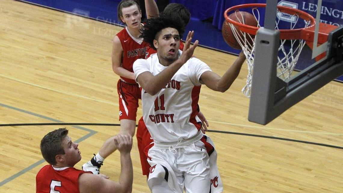 Pendleton County’s Dontaie Allen committed Thursday to play at the University of Kentucky beginning in 2019-20.