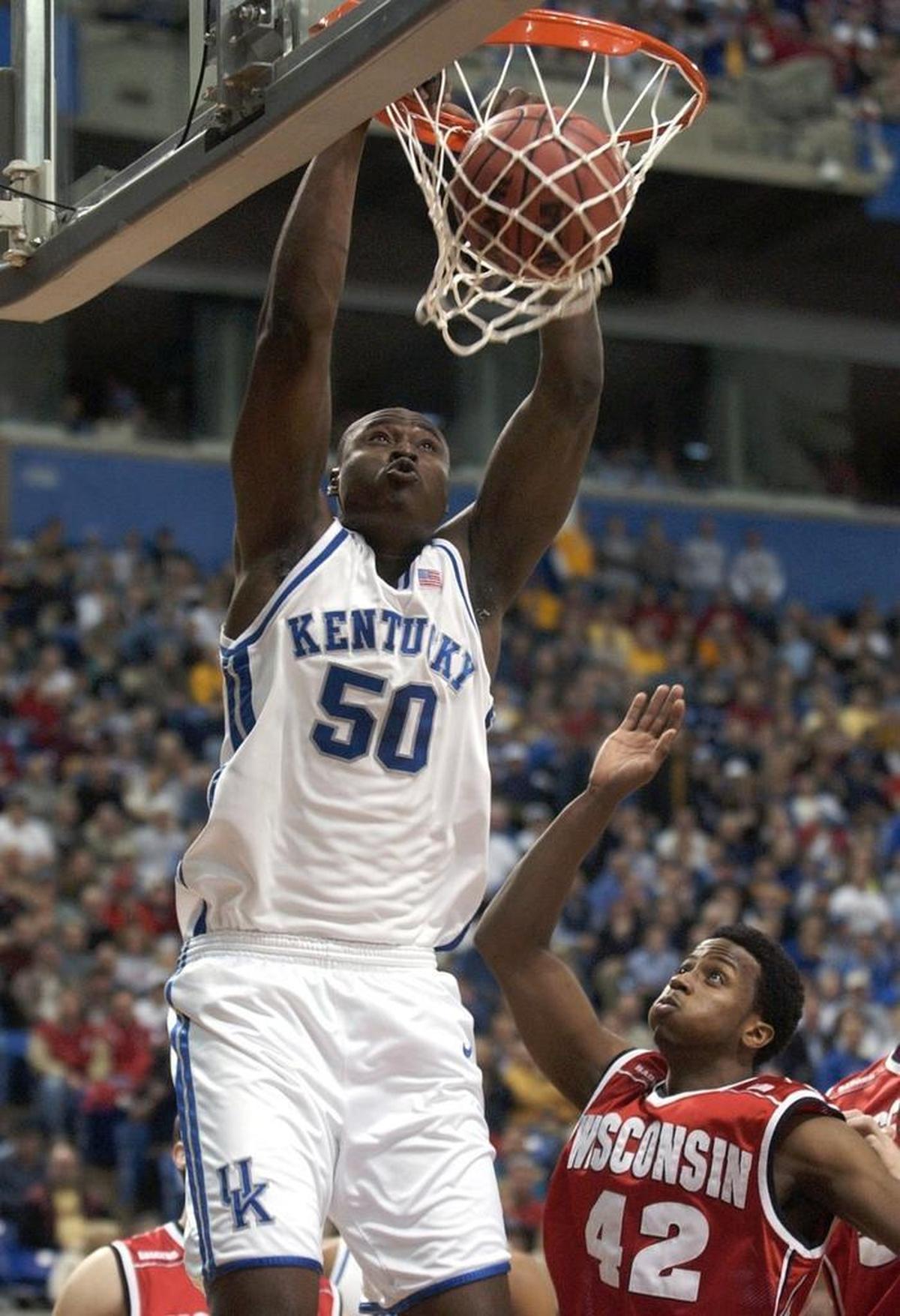 Marquis Estill played at Kentucky from 2000 through 2003.