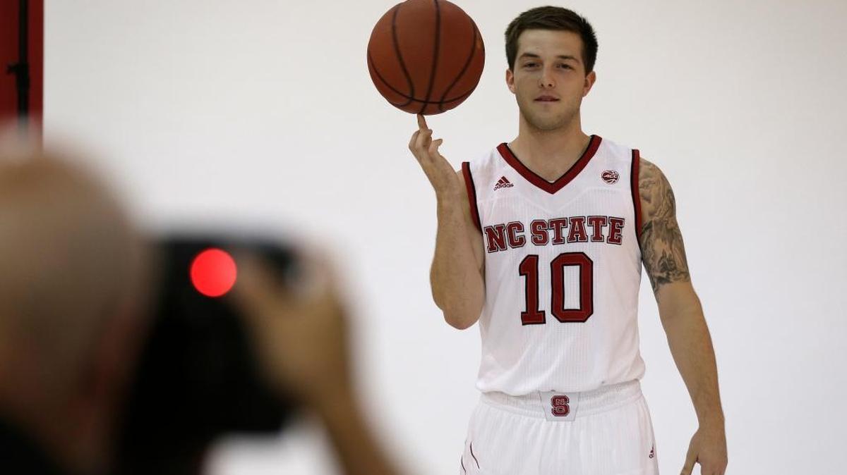North Carolina State’s Braxton Beverly posed for a photograph during the NCAA college basketball team’s media day in Raleigh, N.C., on Sept. 26, 2017. Citing transfer rules, the NCAA has said Beverly cannot play for the Wolfpack this season.