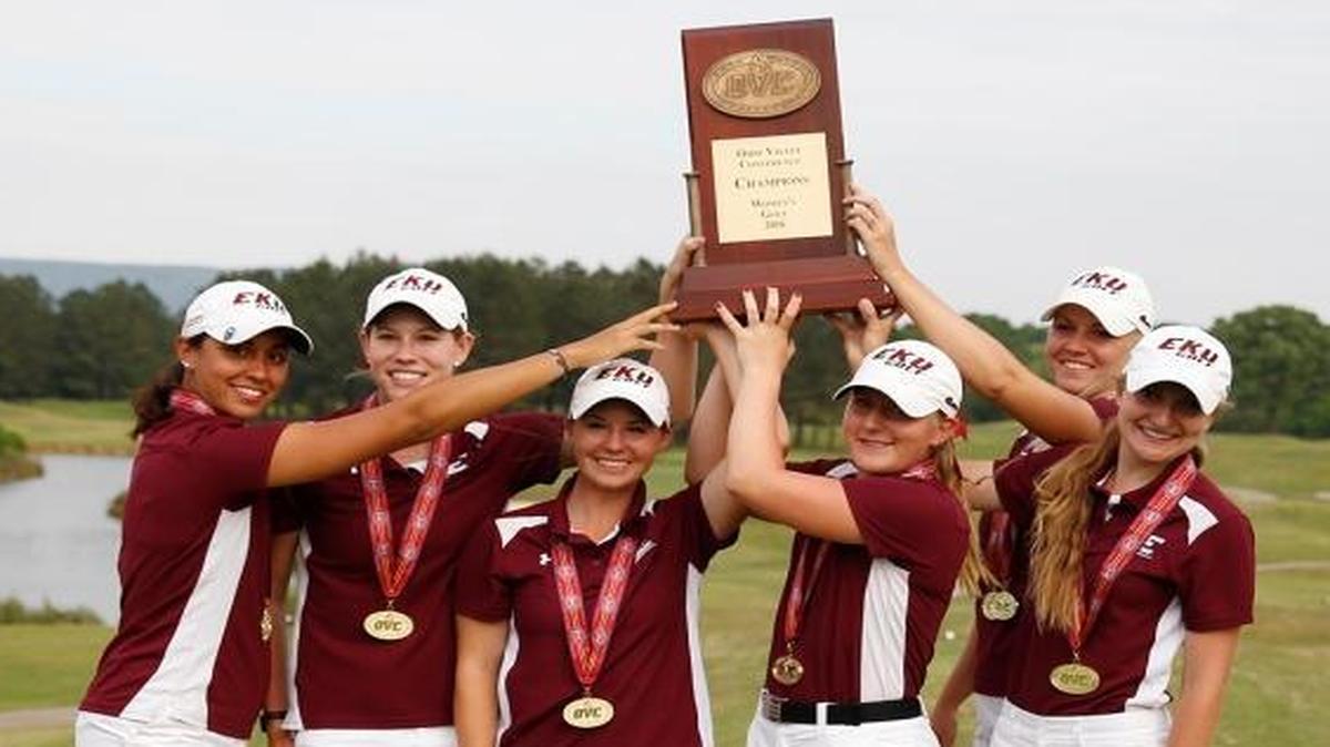 Eastern Kentucky’s women’s golf team won its third Ohio Valley Conference Championship in the last four years.