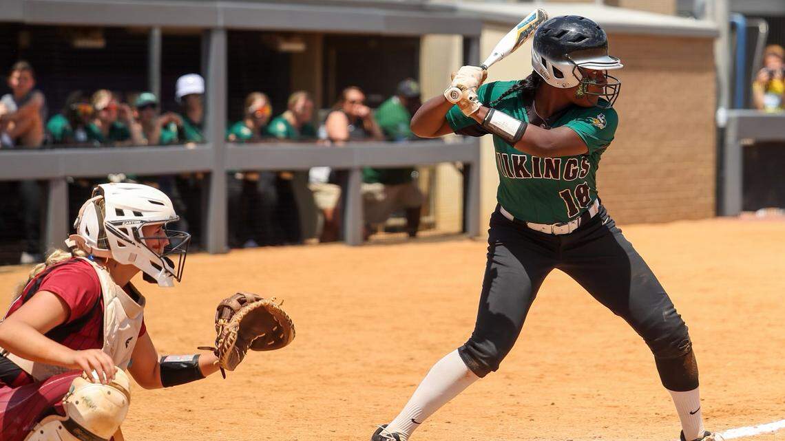 State high school softball: Rowan County’s Miss Basketball swats Vikings into quarterfinals