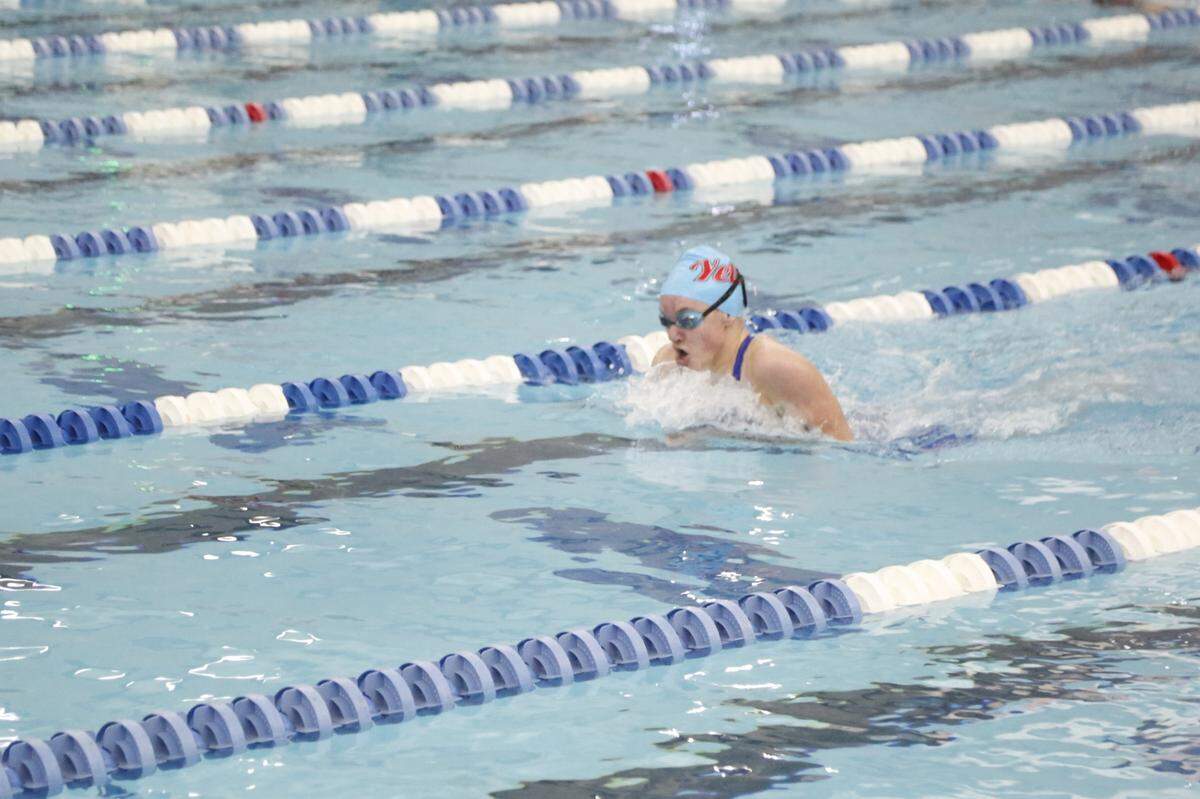 Lafayette’s Lauren Wedeking won the 200-yard individual medley for the Generals at the Region 8 Swimming Championships at Stivers Aquatic Center in Barbourville on Saturday.