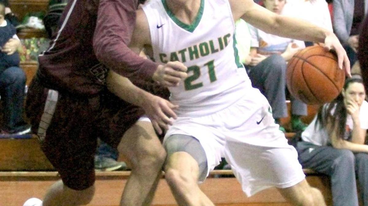 Sophomore Luke Hayden is Owensboro Catholic’s leading scorer. “He’s a guy that we need to do a lot of stuff for us if we’re going to stay in the game,” Coach Tim Riley said.