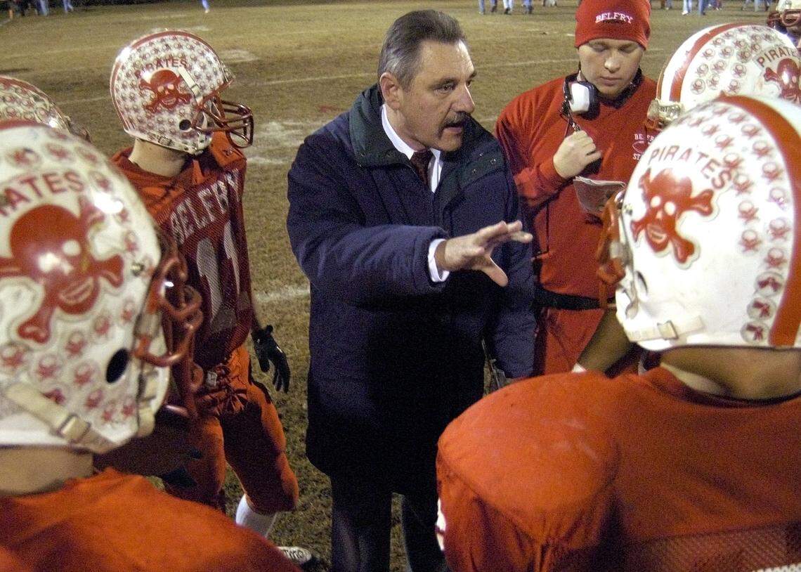 Philip Haywood won a state record 491 games across 50 seasons as a head coach at Belfry and Prestonsburg. He died Wednesday at age 73 as the result of injuries suffered in a car crash last weekend.