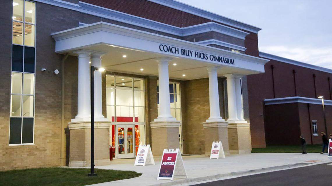 Coach Billy Hicks Gymnasium at Scott County High School.