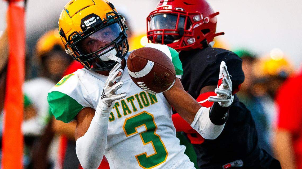 Wide receiver JT Haskins Jr. of Bryan Station is the coaches’ District 8 player of the year in Class 6A.