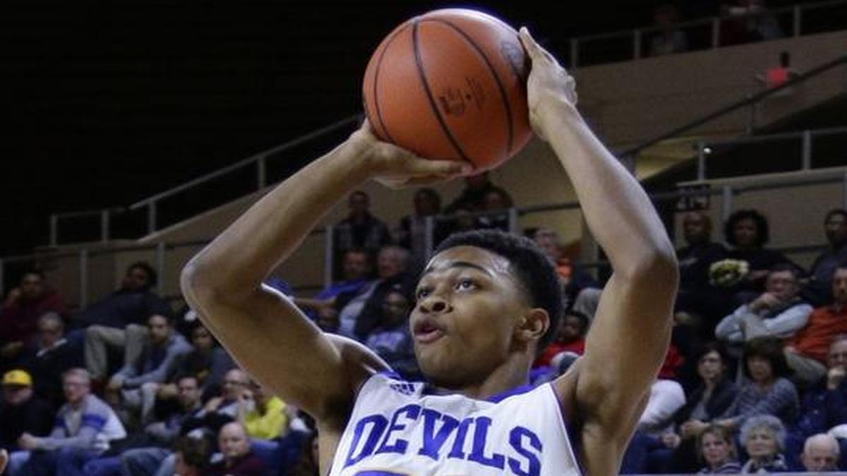 Henry Clay Coach Daniel Brown says junior Justin Mitchell needs to grow into a leader and go-to player for the Blue Devils this season.