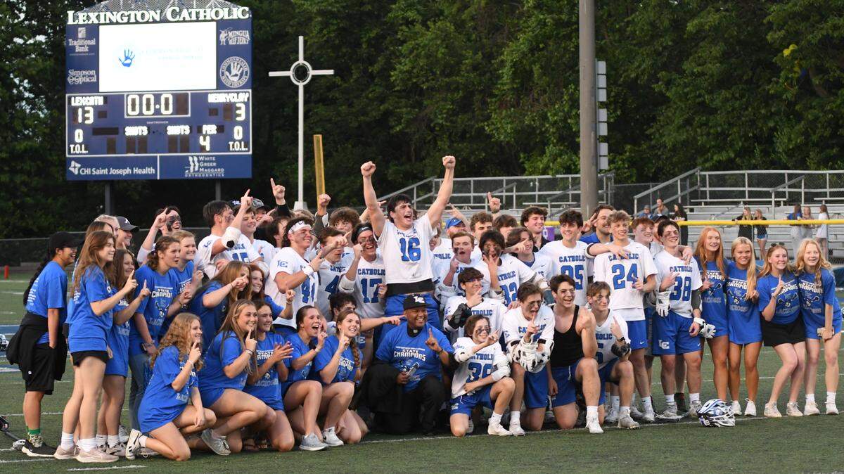 Lexington Catholic defended its Commonwealth Lacrosse League boys’ championship with a 13-3 victory over Henry Clay on Saturday.