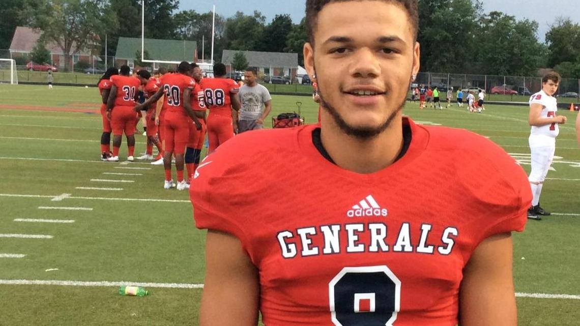 Quinten Brown scored nine touchdowns for the Generals last season.