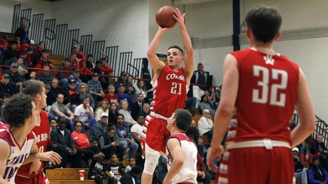 Corbin’s Andrew Taylor is the third-leading scorer in Kentucky high school boys’ basketball history.