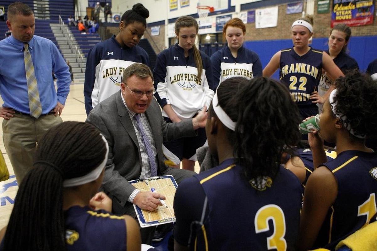In addition to girls basketball, Joey Thacker coached baseball and football during his three-decade coaching career. Outside coaching, he is currently assistant principal at Bondurant Middle School.