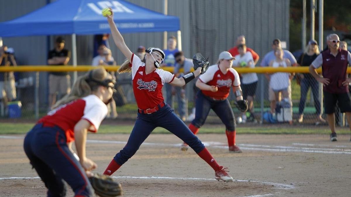 Lafayette pitcher Carlee Jeter, a sophomore, was named 2018 Lexington Softball Player of the Year by the city's eight coaches.