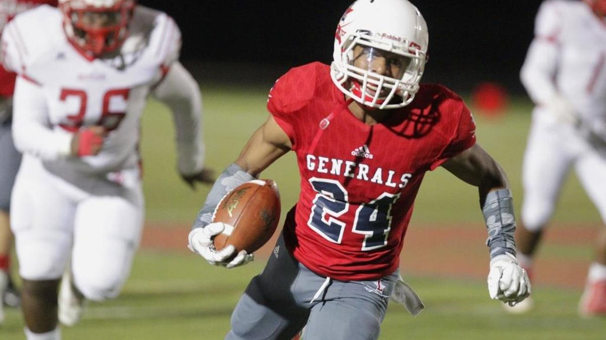 Lafayette’s Cameron Morgan broke a run during a 39-16 win against Butler.