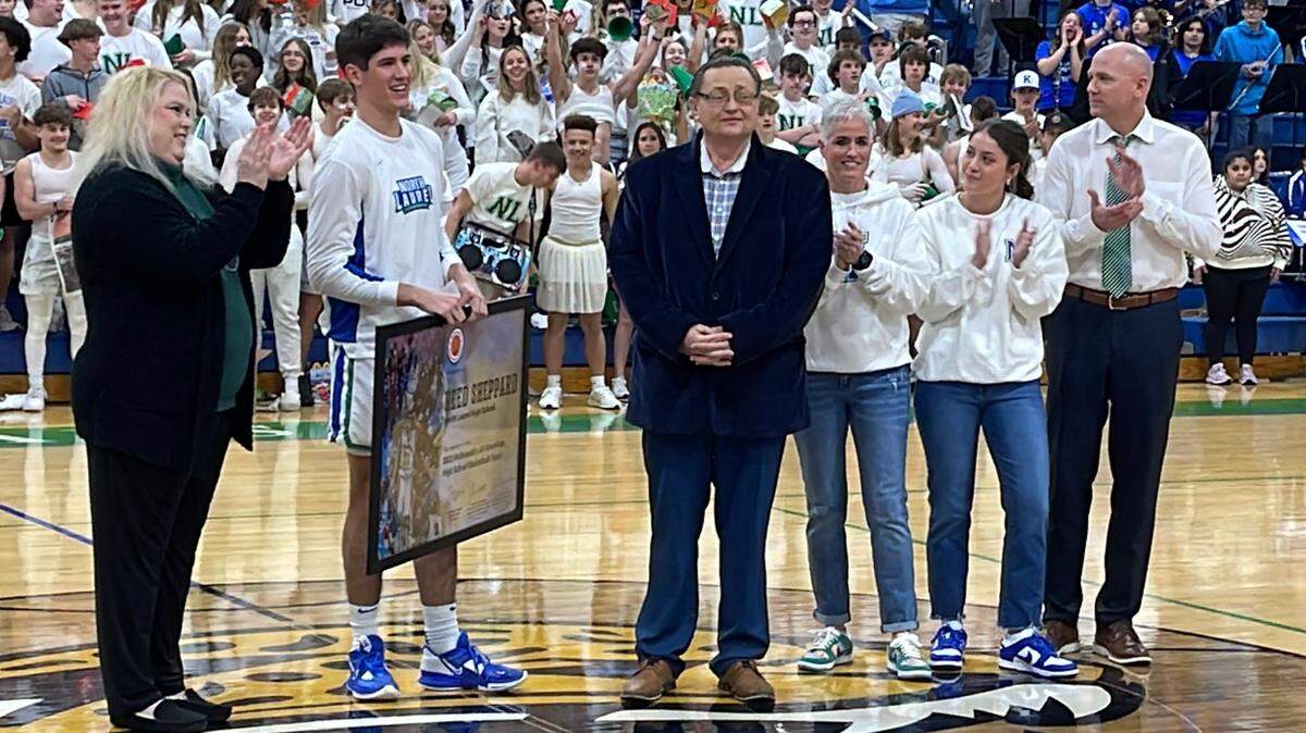 North Laurel celebrates ‘special moment’ for Reed Sheppard with win over Covington Catholic