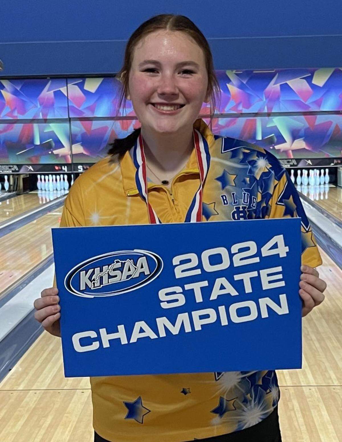 Henry Clay’s Kendall Craig won the KHSAA Girls Singles State Bowling Championship on Monday at Kingpin Lanes in Jeffersontown.