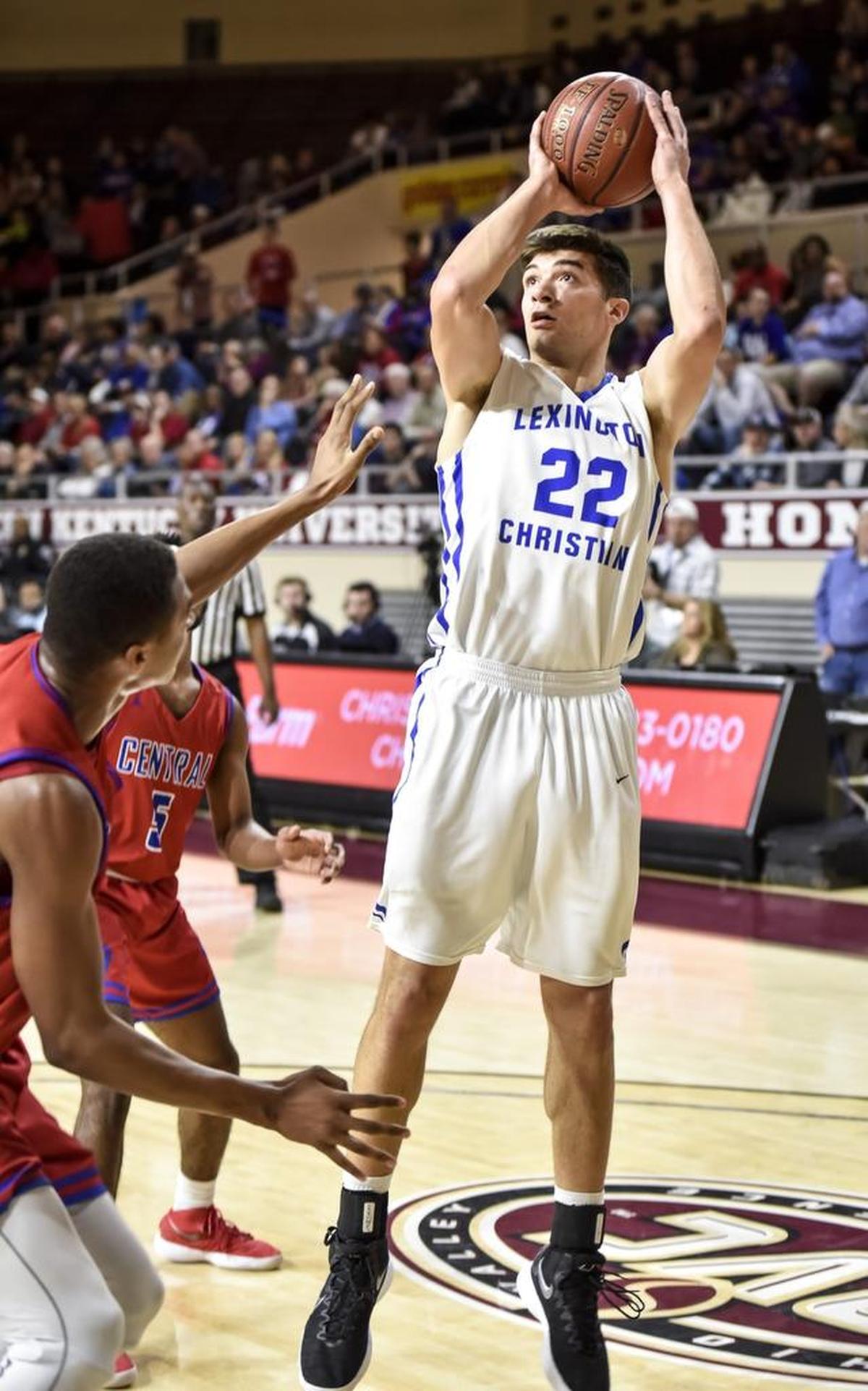 Kyle Rode averaged 16.2 points and 7.5 rebounds last season for Lexington Christian Academy.
