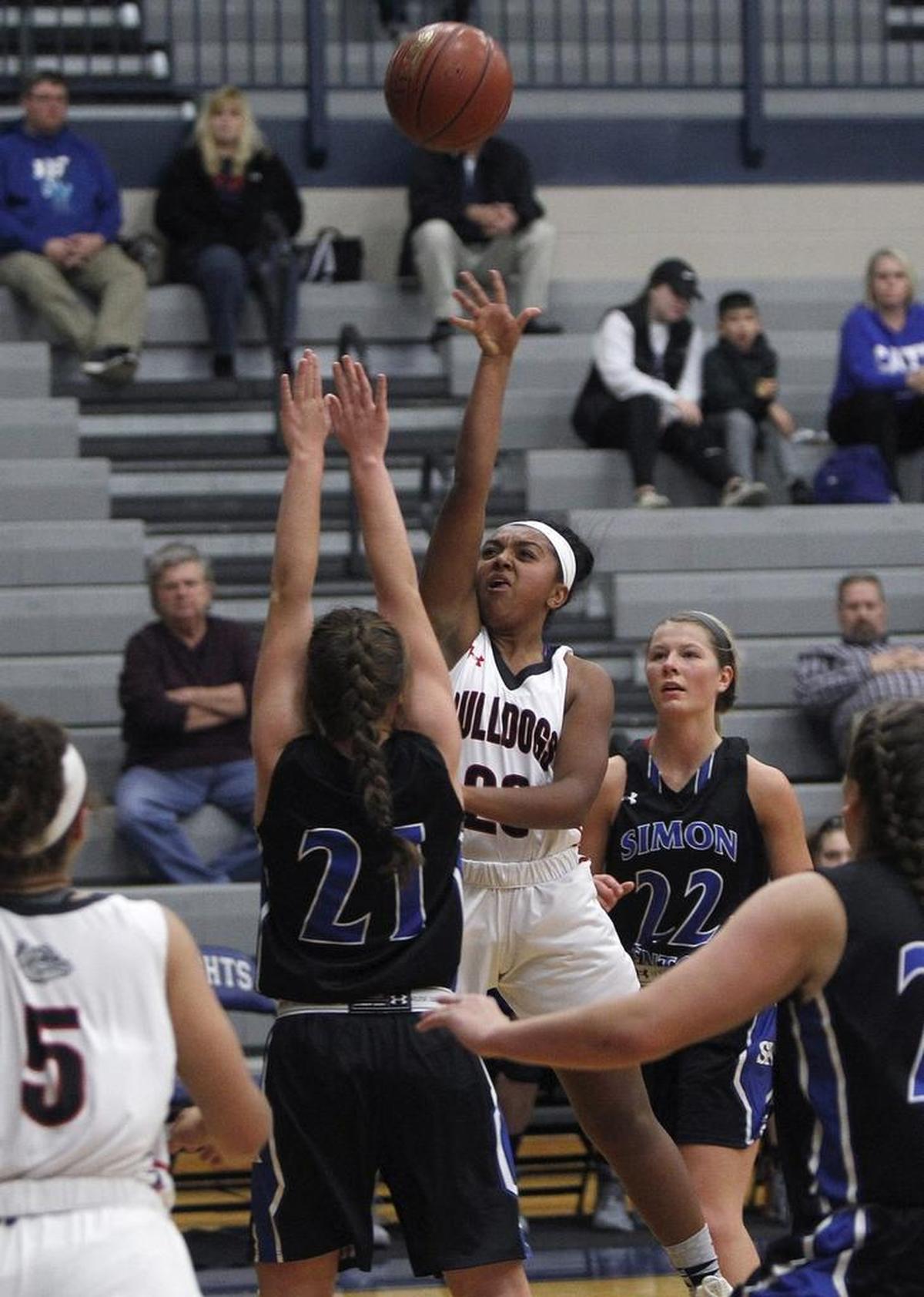 Mashayla Cecil scored 30 points to lead Paul Laurence Dunbar to an upset of then-No. 7 Simon Kenton in the Traditional Bank Holiday Classic at Lexington Catholic last month.