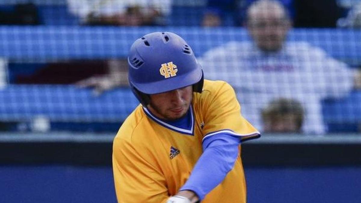 Henry Clay's Luke Wilson at the plate as Henry Clay played Scott County on Wednesday April 20, 2016 in Lexington, Ky.