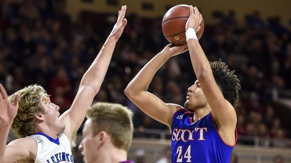 Scott County’s Michael Moreno (24) is averaging 23.2 points per game this season.