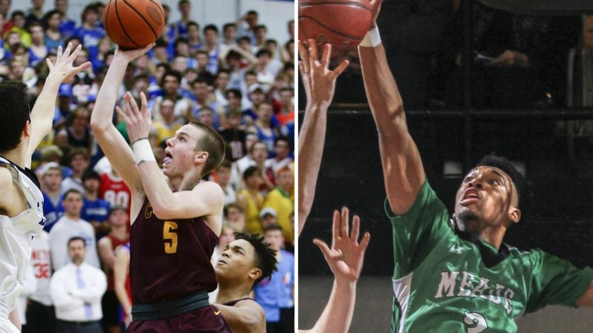 Adam Kunkel averages 16.8 points per game for Cooper. James Baker tops Meade County at 16.3.