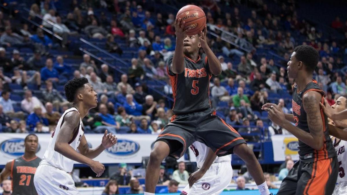 Anthony Wales (5) is one of the leaders for a deep and experience team from Fern Creek.