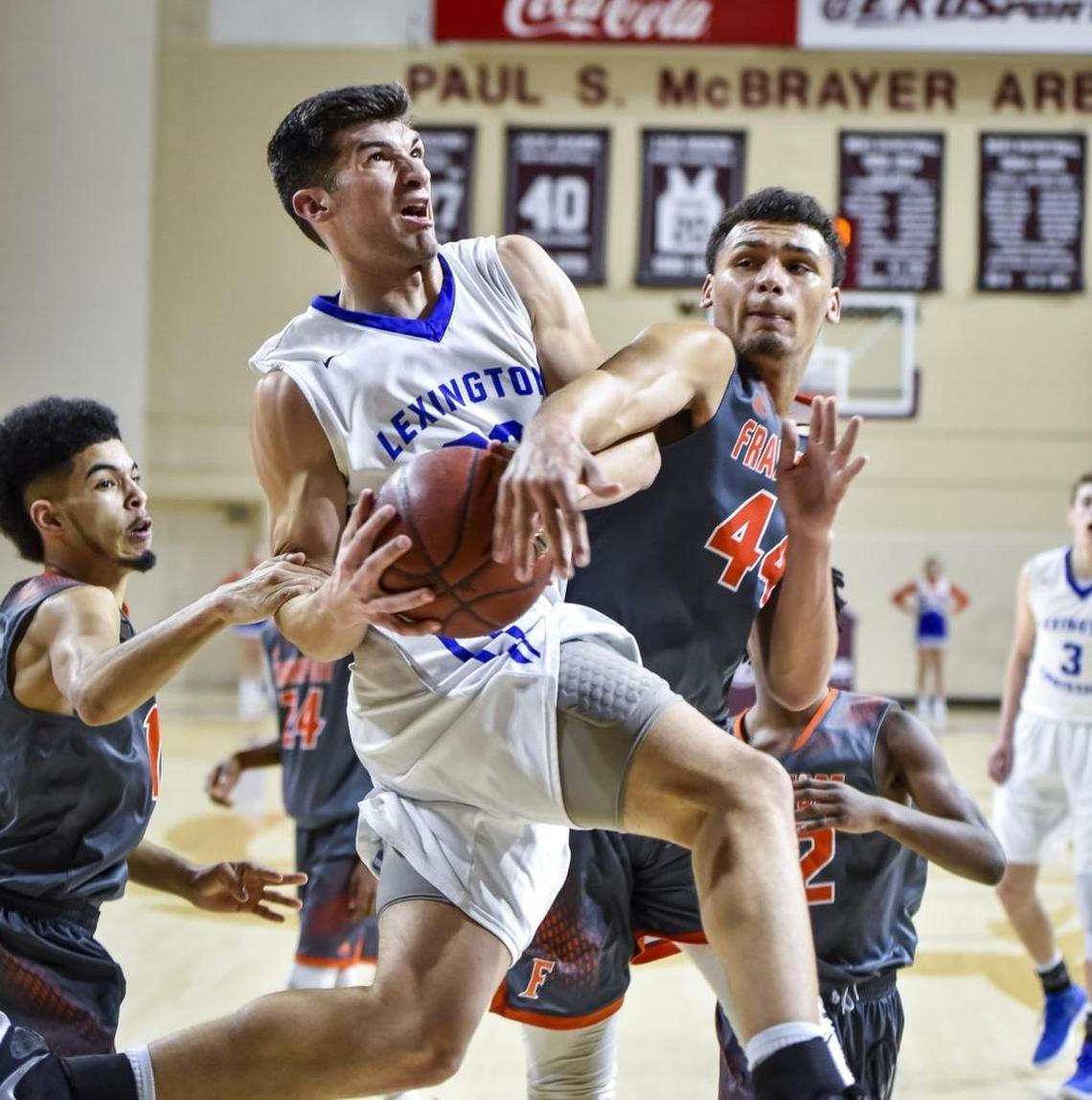 LCA’s Kyle Rode (22) and Frankfort’s John Tillman (44) are among the top players in the 11th Region this season.