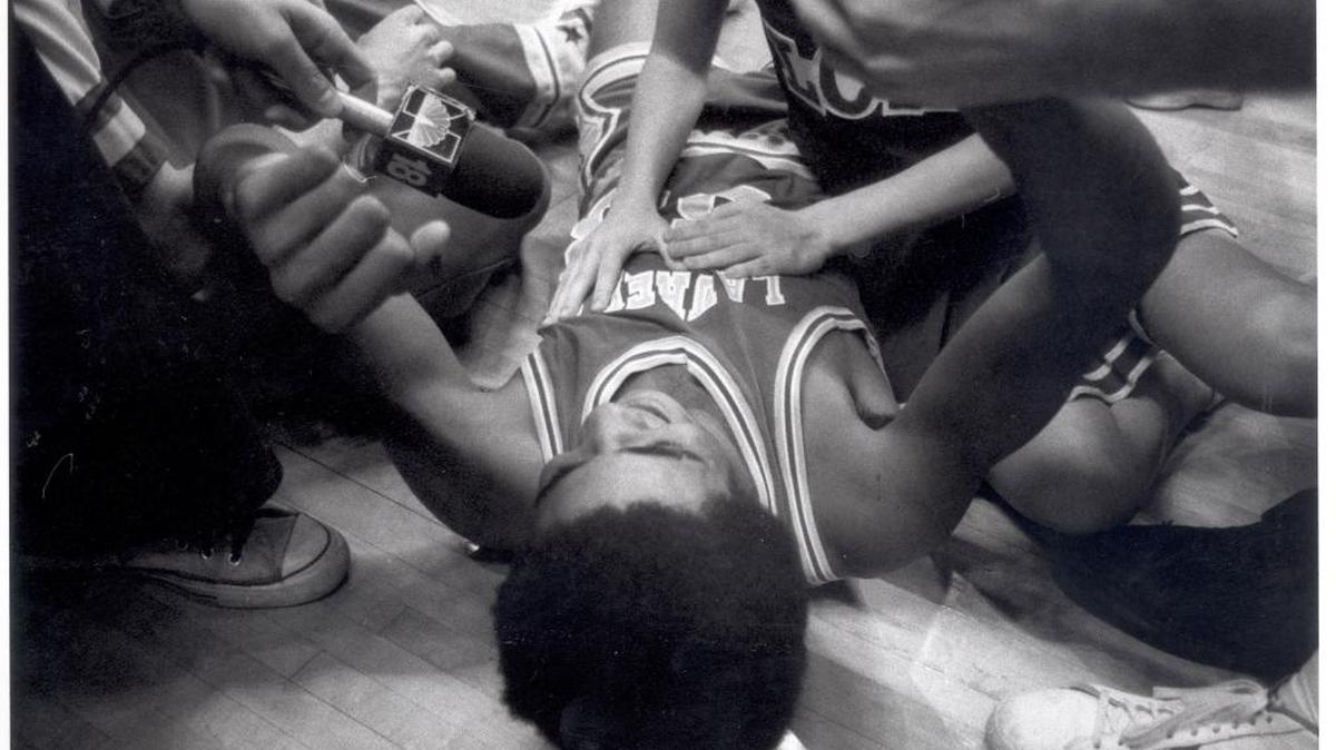 Boys State Tournament. Final game, Laurel County defeated North Hardin 53-51 at Rupp Arena in Lexington, Ky on March 26, 1982. Laurel's Paul Andrews scored the last second winning shot.