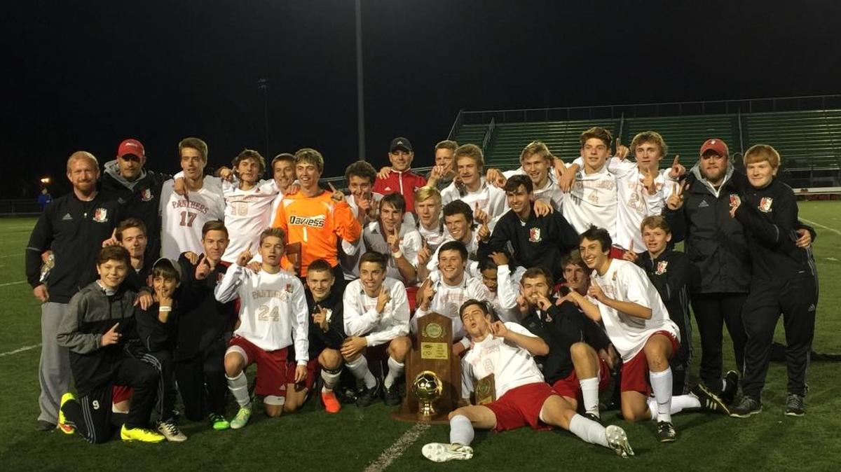 Daviess County won its first boys’ soccer title, defeating Covington Catholic 2-1 after a shootout on Saturday at Bryan Station.