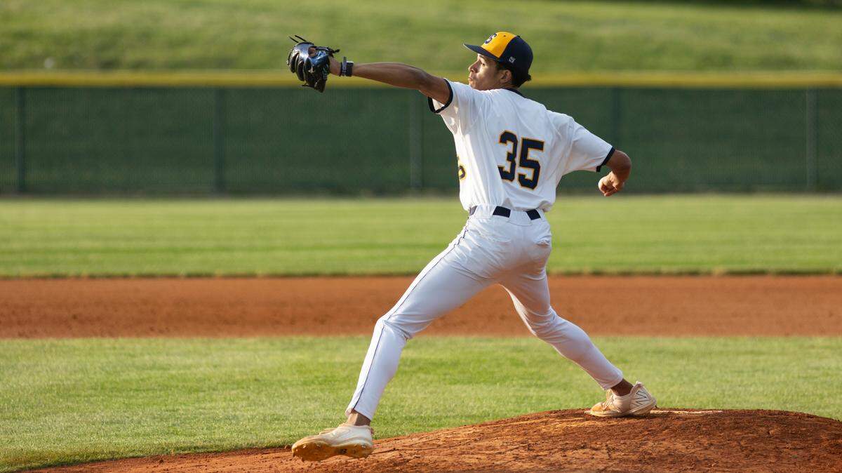 Sayre’s Jaxson Howard got the win in a relief appearance against Danville in which the Spartans pulled away to a 12-6 victory in the first round of the All “A” Classic as Sayre Athletic Complex on April 18.