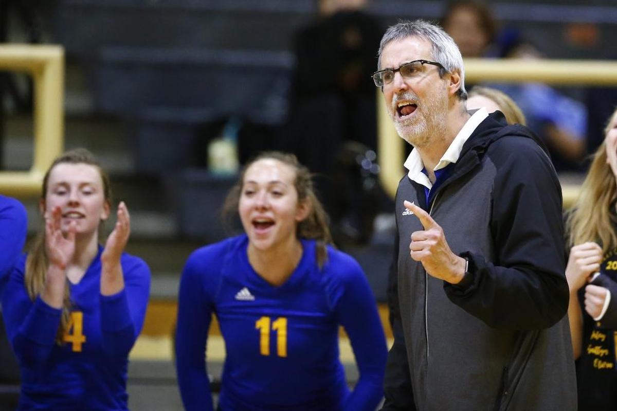 Longtime Henry Clay head coach Dale Grupe cheered during last year’s 11th Region Tournament. Henry Clay has reached the state tournament 13 times, best in the city.