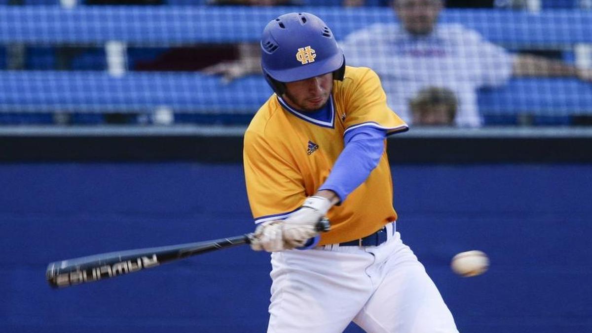 Henry Clay’s Luke Wilson took a swing as the Blue Devils played Scott County in April.