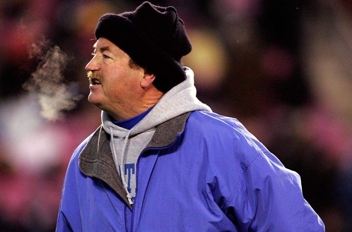 Madison Central’s Mike Holcomb will be going for his 300th win as a Kentucky high school football coach. He led Breathitt County to three state championships earlier in his career.