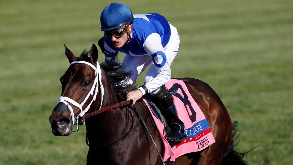 Tepin, with Julien Leparoux up, won the Grade I Jenny Wiley for trainer Mark Casse and owner Robert Masterson.