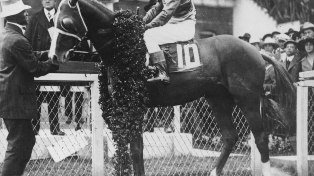 Omar Khayyam, foaled in England, won the 43rd Kentucky Derby on May 12, 1917. He was the first of four foreign-born horses to win the Derby. The others were Tomy Lee (1959), Northern Dancer (1964) and Sunny’s Halo (1983).