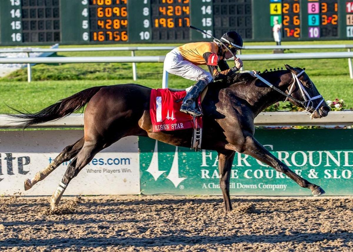 Girvin won the Louisiana Derby on April 1 in his most recent race.