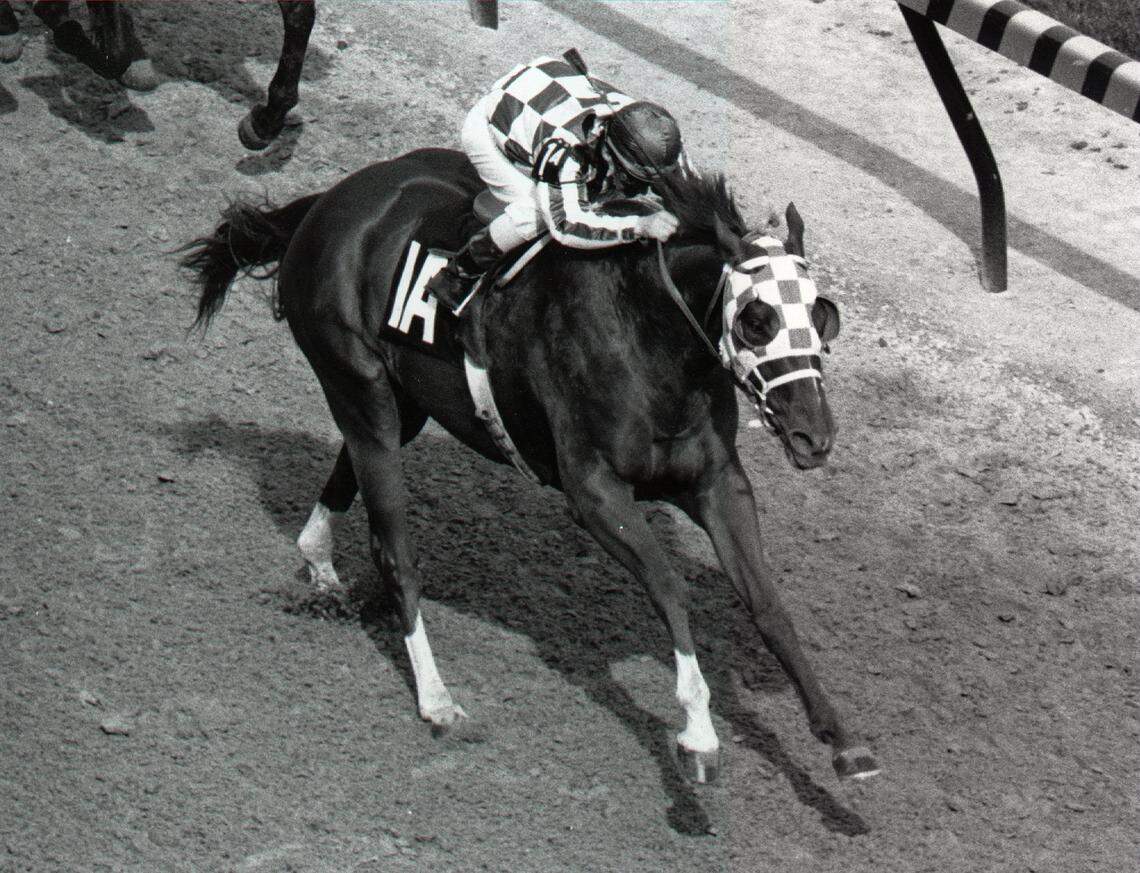 Secretariat, ridden by Ron Turcotte, won the 1973 Kentucky Derby in one minute, 59.40 seconds. Only one other horse, Monarchos in 2001, has broken the two-minute barrier in the race’s 150 runnings.