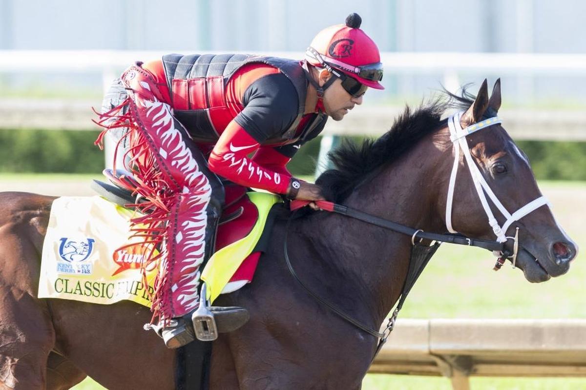 Classic Empire is considered by many to be the favorite come post time on Saturday.