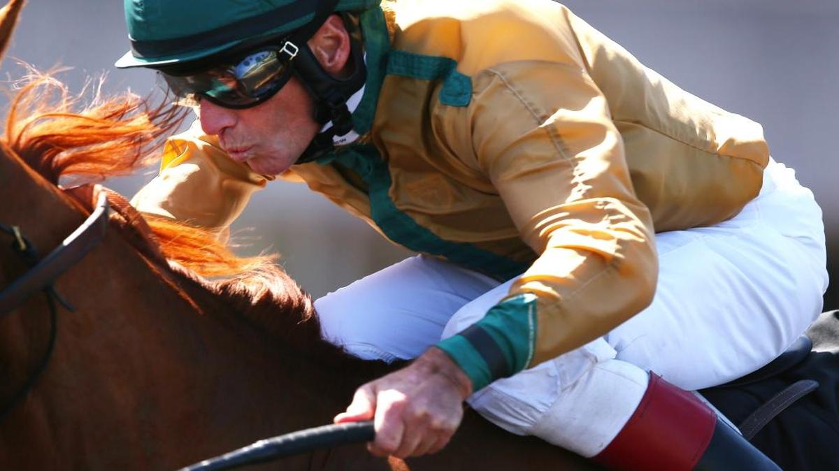 Russell Baze at Golden Gate Fields in Berkeley, Calif., on June 2, 2013.
