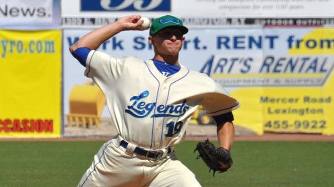 The Lexington Legends’ A.J. Puckett earned his first professional victory on Sunday against the Hagerstown Suns.