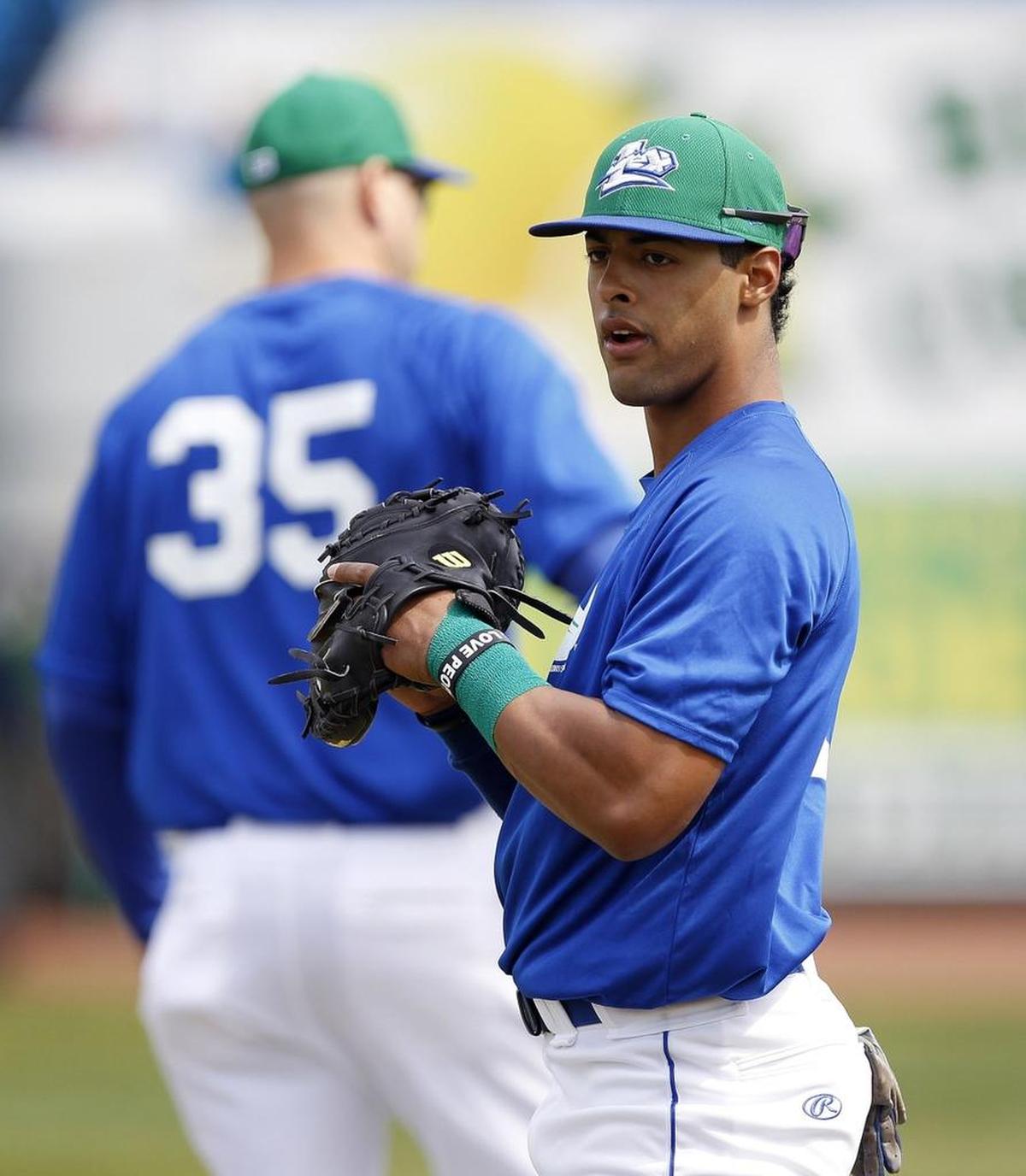 M.J. Melendez is one of 13 pitchers on Lexington’s opening-day roster and is the No. 4-ranked prospect in the Kansas City Royals’ system.