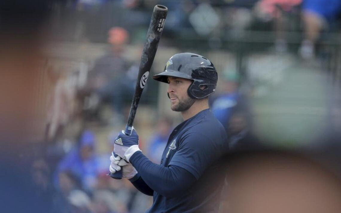 Legends knock off Fireflies, but Tim Tebow sits this one out